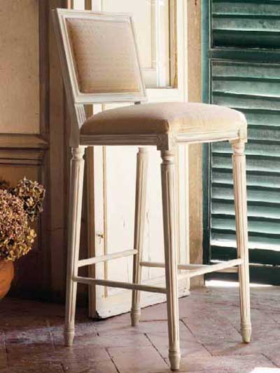 Итальянские кресла и стулья Sedie фабрики AMELI SEDIE комп.1 Барный стул Provence