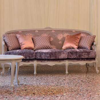 Итальянская мягкая мебель Luxury Frida фабрики VENETA SEDIE Диван 2-х местный