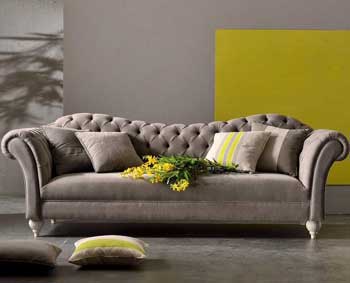 Итальянская мягкая мебель Color Play Shaggy фабрики VENETA SEDIE Диван 3-х местный