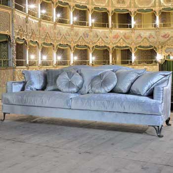 Итальянская мягкая мебель Luxury Argo фабрики VENETA SEDIE Диван 3-х местный