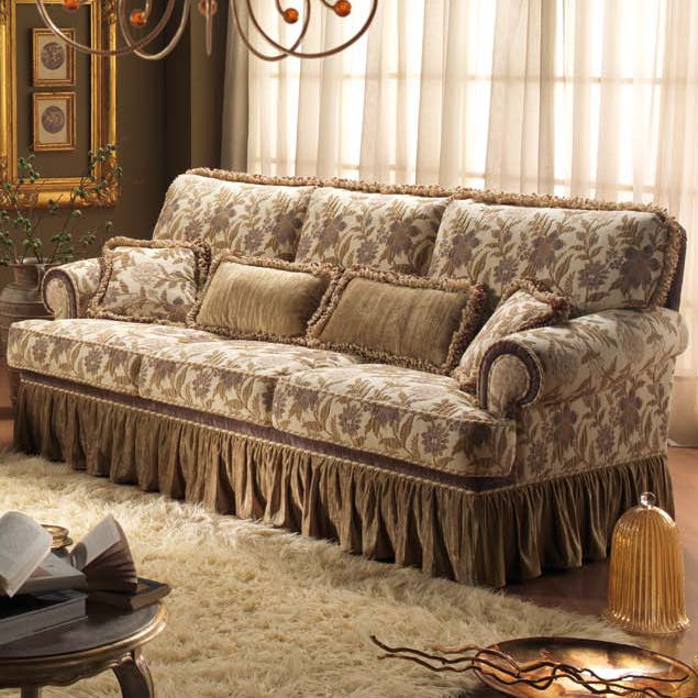 Итальянская мягкая мебель Central Park фабрики BEDDING Диван-кровать Central Park 3-х местный Maxi