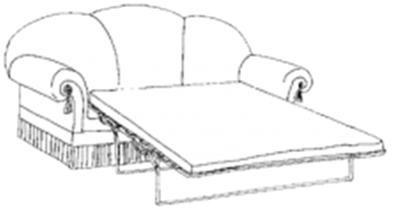 Итальянская мягкая мебель Svevo фабрики ANGELO CAPPELLINI Диван раскладной 3-местный Svevo сп. место 172Х185