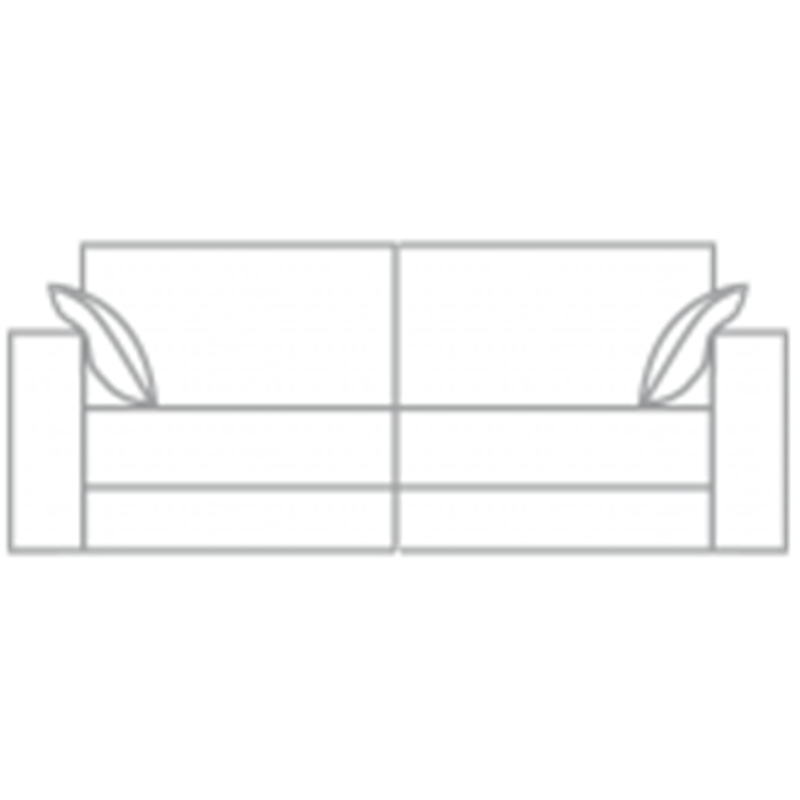 Итальянская мягкая мебель Madison фабрики BIBA SALOTTI Диван раскладной Ш 184 (Tipo 4)