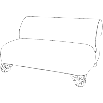 Итальянская мягкая мебель Salotti фабрики SAVIO FIRMINO Элемент G модульного углового дивана