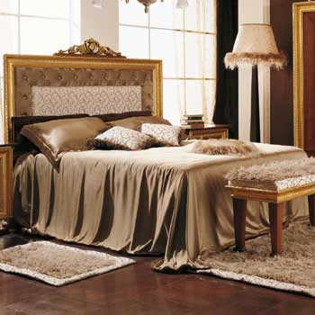 Итальянская спальня Atelier фабрики ALTAMODA Изголовье кровати Queen Size спальное место 154Х198