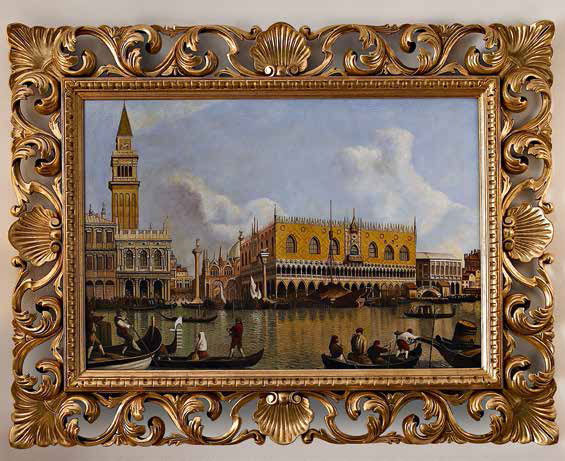Итальянская мягкая мебель фабрики ANDREA FANFANI  Картина “Венеция”