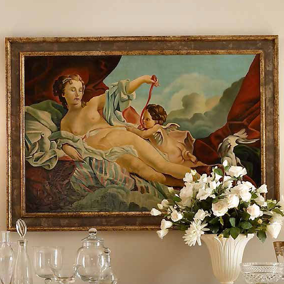 Итальянская гостиная фабрики ANDREA FANFANI Картина “Venere”