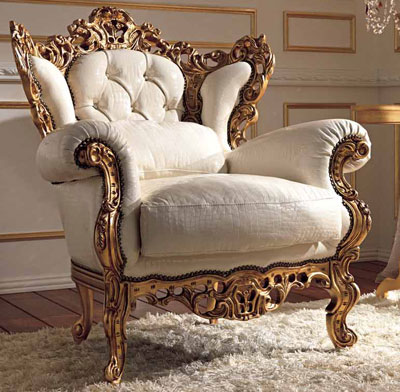 Итальянская спальня Reggenza Luxury фабрики BARNINI OSEO Кресло A
