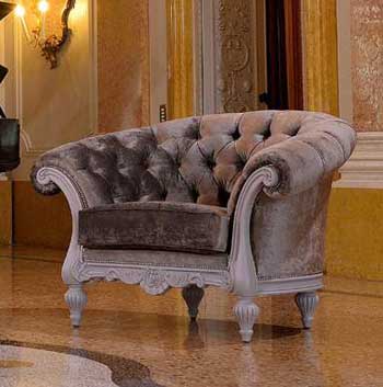 Итальянские кресла Luxury фабрики VENETA SEDIE Кресло ATENA