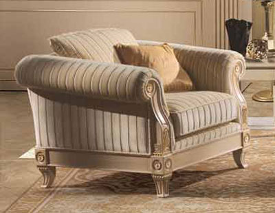 Итальянская мягкая мебель Croce фабрики ANGELO CAPPELLINI Кресло Croce