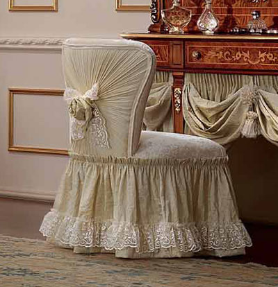 Итальянская спальня Reggenza Luxury фабрики BARNINI OSEO Кресло для туалетного столика