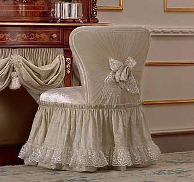 Итальянская спальня Reggenza Luxury  фабрики BARNINI OSEO Кресло для туалетного столика
