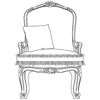 Итальянские кресла фабрики BRUNO ZAMPA Кресло Mary