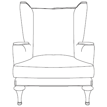 Итальянские кресла фабрики BRUNO ZAMPA Кресло Picasso