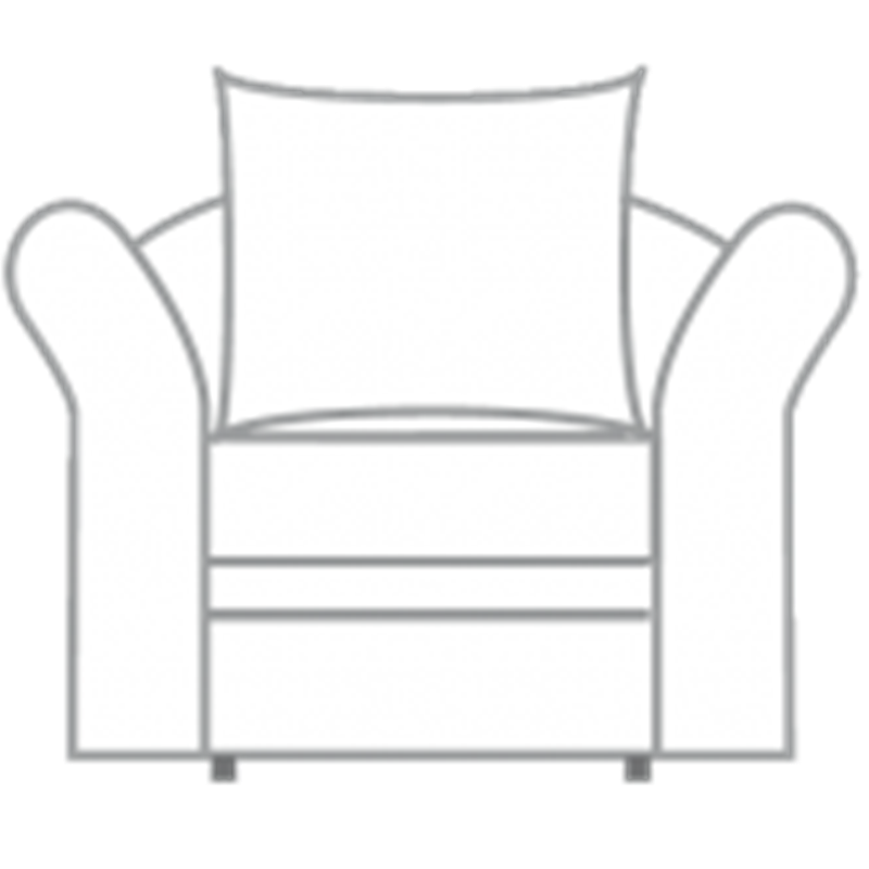 Итальянская мягкая мебель Airon фабрики BIBA SALOTTI Кресло Ш 110
