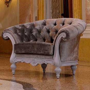 Итальянская мягкая мебель Luxury Atena фабрики VENETA SEDIE Кресло