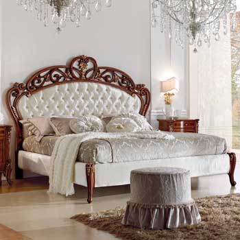 Итальянская спальня Palladio фабрики BACCI STILE Кровать без изножья (сп. место 180Х200)