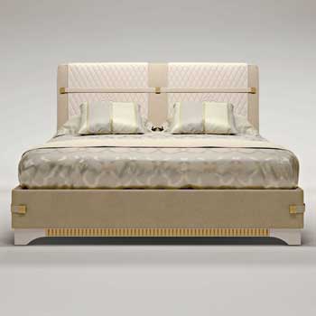 Итальянская кровать Madison фабрики BRUNO ZAMPA Кровать King Size