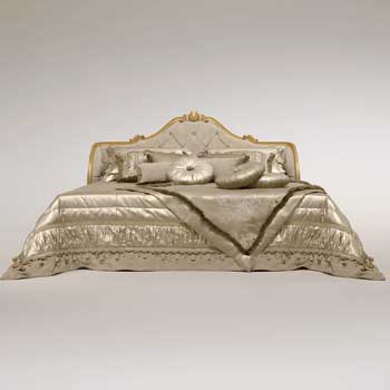 Итальянская кровать Dorian фабрики BRUNO ZAMPA Кровать King Size