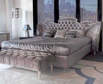 Итальянская спальня Lady D фабрики MANTELLASSI Кровать Lady D
