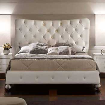 Итальянская спальня Primavera фабрики VALDERAMOBILI Кровать Le Rose King Size (спальное место 182Х208)