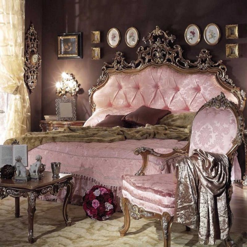 Итальянская спальня Prestige Marlisa фабрики ASNAGHI INTERIORS Кровать Marlisa