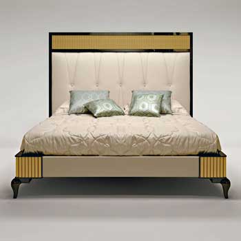 Итальянская кровать Bauhaus фабрики BRUNO ZAMPA Кровать Queen Size