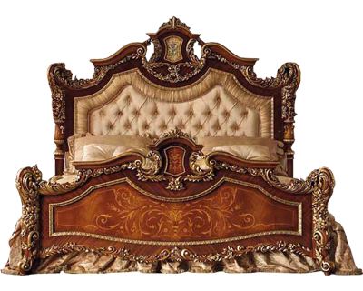 Итальянская спальня Camelie фабрики AGOSTINI MOBILI Кровать с изножьем