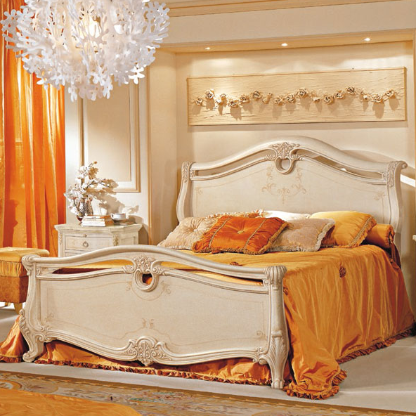 Итальянская спальня Isabella фабрики ANTONELLI MORAVIO & C (AMC) Кровать сп. место 200 Х 200