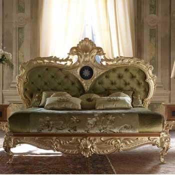 Итальянская спальня Queen Elizabeth фабрики BACCI STILE Кровать