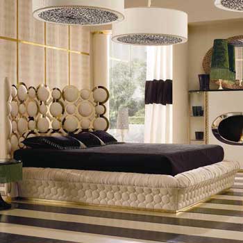Итальянская спальня Jaguar фабрики ALTAMODA  Кровать