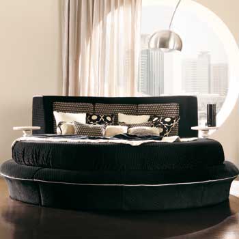 Итальянская спальня Cult фабрики ALTAMODA комп. 1 Круглая кровать King Size