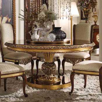 Итальянская гостиная Grand Royal фабрики AR ARREDAMENTI Круглый стол