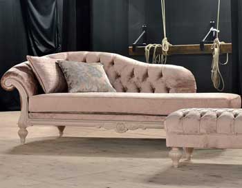 Итальянская мягкая мебель Luxury Atena фабрики VENETA SEDIE Кушетка