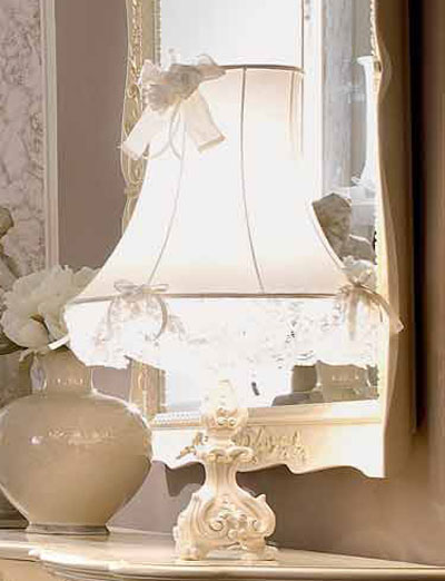 Итальянская спальня Prestige Plus фабрики BARNINI OSEO Лампа для комода