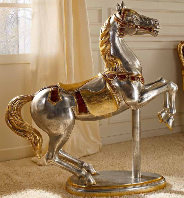 Итальянские элементы декора фабрики ANDREA FANFANI Лошадь