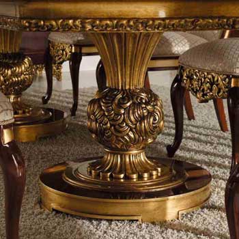 Итальянская гостиная Grand Royal фабрики AR ARREDAMENTI Основание круглого стола