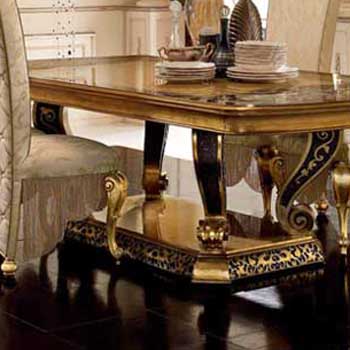 Итальянская гостиная Royal Palace фабрики AR ARREDAMENTI Основание прямоугольного стола