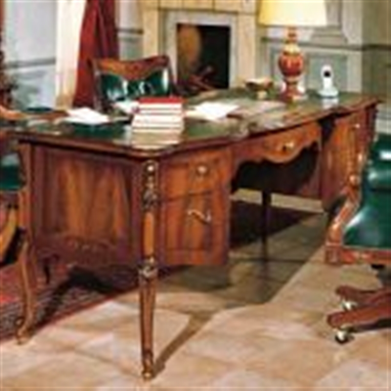 Итальянский кабинет Barocco Noce фабрики FRATELLI PISTOLESI Письменный стол