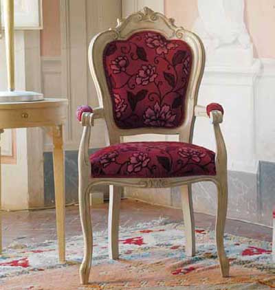 Итальянские кресла и стулья Sedie фабрики AMELI SEDIE комп.1 Полукресло Angelina
