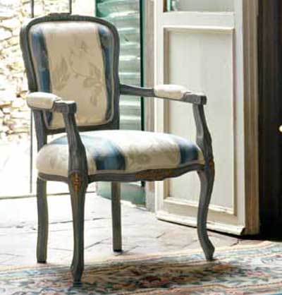 Итальянские кресла и стулья Sedie фабрики AMELI SEDIE комп.1 Полукресло Arles