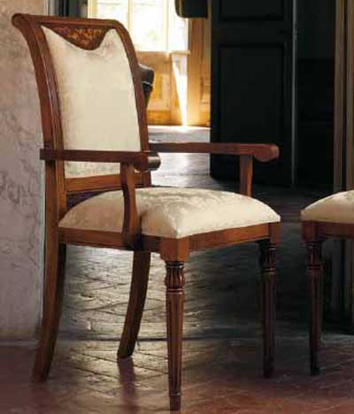 Итальянские кресла и стулья фабрики AMELI SEDIE комп.3 Полукресло Astrid