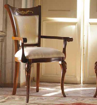 Итальянские кресла и стулья фабрики AMELI SEDIE комп.2 Полукресло Casanova