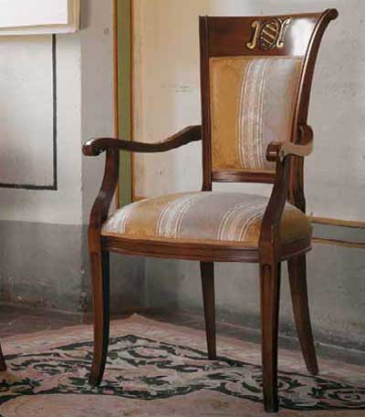 Итальянские кресла и стулья фабрики AMELI SEDIE комп.3 Полукресло Desire