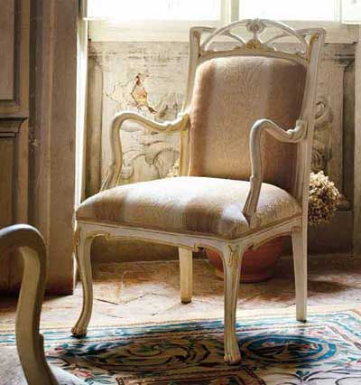Итальянские кресла и стулья Sedie фабрики AMELI SEDIE комп.1 Полукресло Liberty