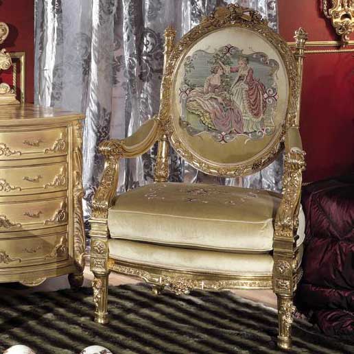 Итальянская спальня Luxury фабрики ASNAGHI INTERIORS Полукресло Nuage