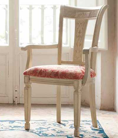 Итальянские кресла и стулья Sedie фабрики AMELI SEDIE комп.1 Полукресло Orlean