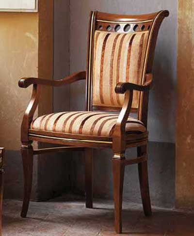 Итальянские кресла и стулья фабрики AMELI SEDIE комп.3 Полукресло Paris