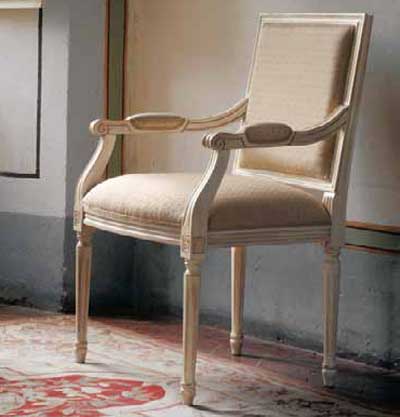 Итальянские кресла и стулья Sedie фабрики AMELI SEDIE комп.1 Полукресло Provence