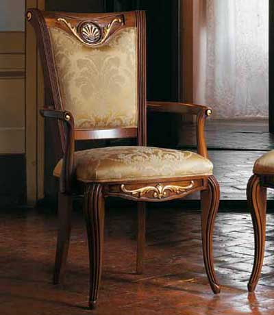 Итальянские кресла и стулья фабрики AMELI SEDIE комп.2 Полукресло Rialto
